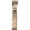 Ekena Millwork Merced Slat Rough Sawn Bracket w/ Offset Brace, Douglas Fir, 6"W x 26"D x 34"H BKT0604X26X34MRC06RDF - alternate 3
